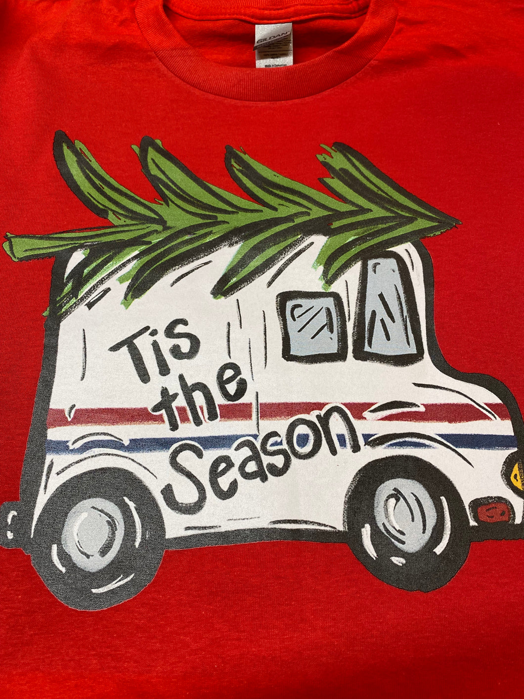 Mail Truck Christmas Shirt