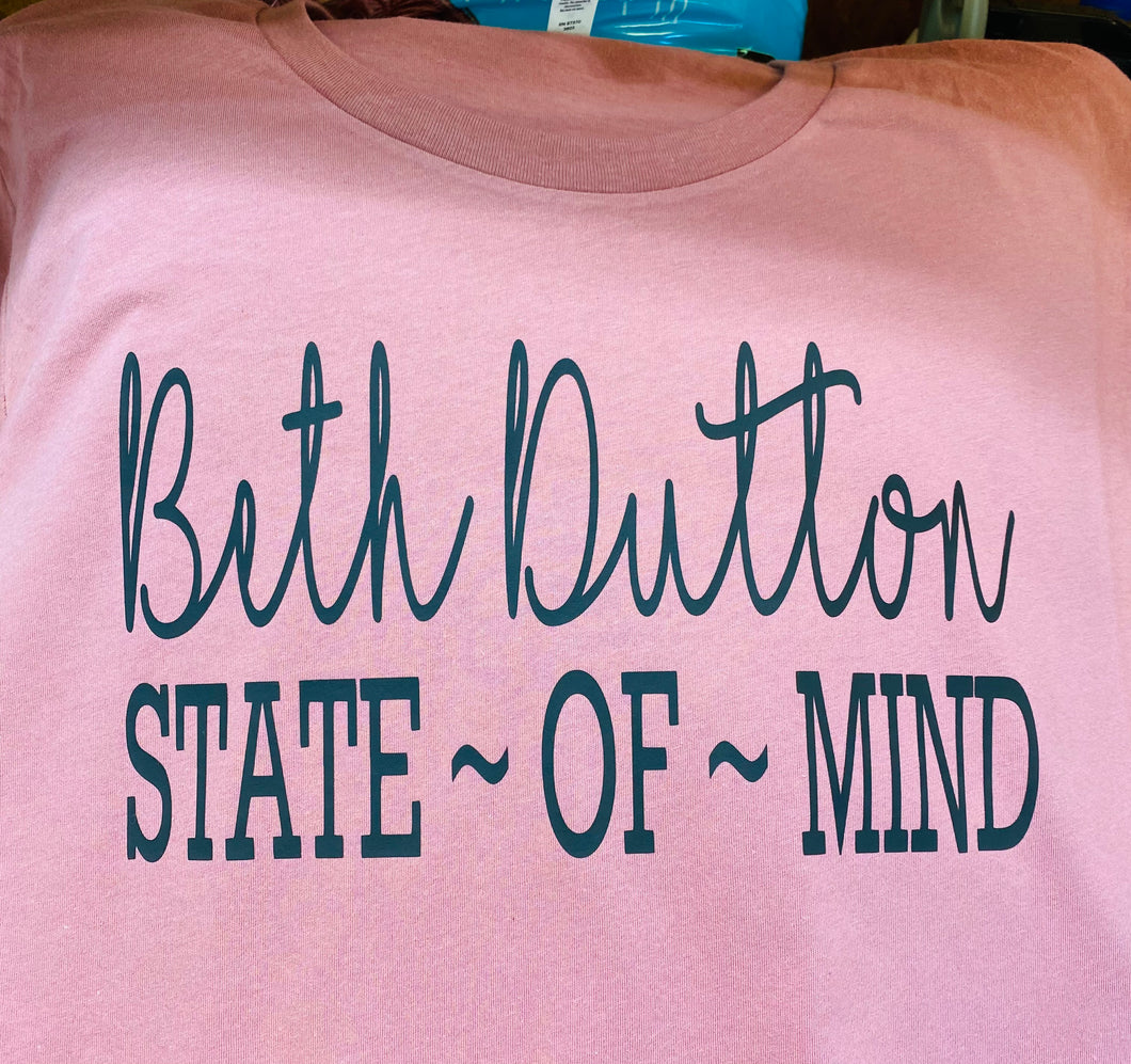 Beth Dutton State of Mind Yellowstone Shirt