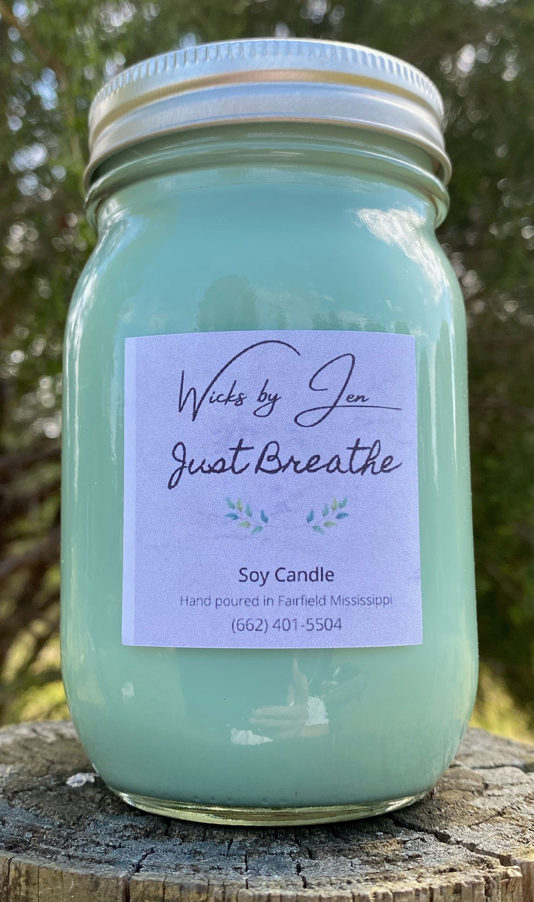 Just Breathe 12 oz. Soy Candle