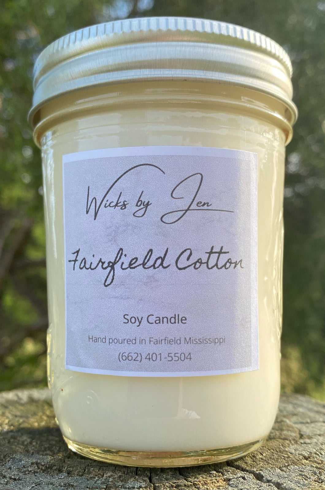 Fairfield Cotton 8 oz. Soy Candle