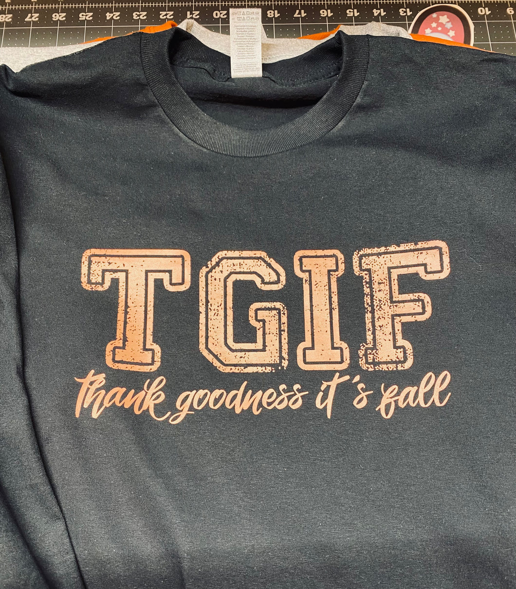 TGIF Fall Long Sleeve Tee