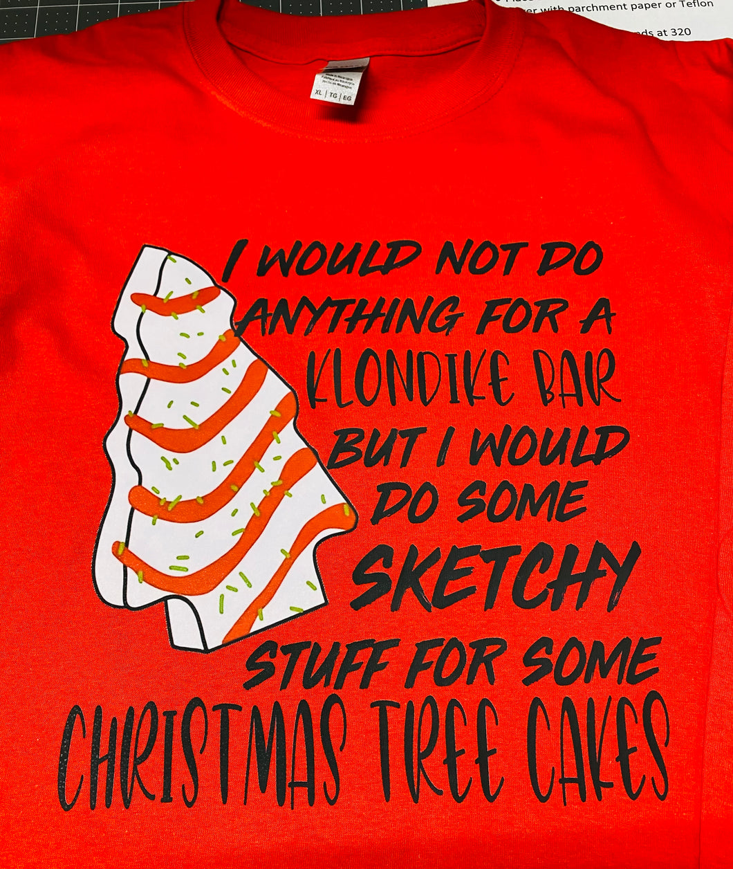 Christmas Tree Cake Shirt