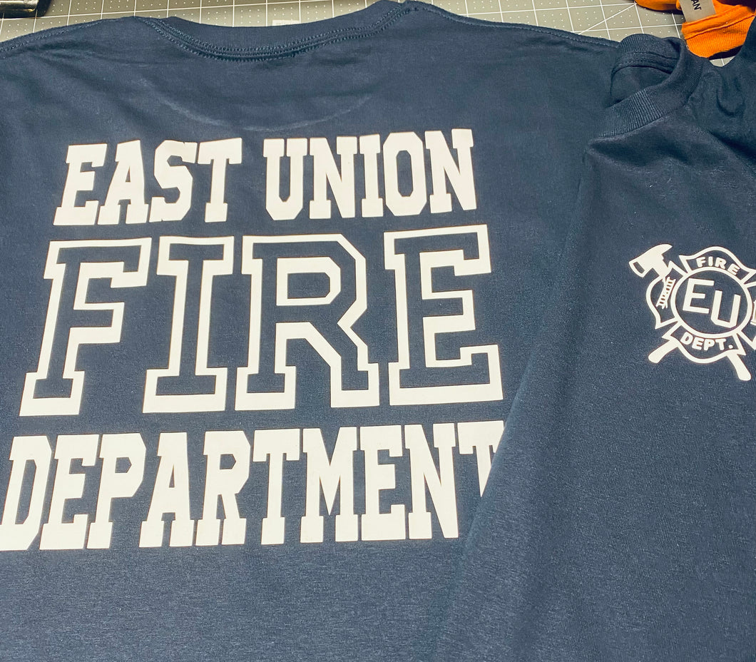 Personalized Fire Department Shirt