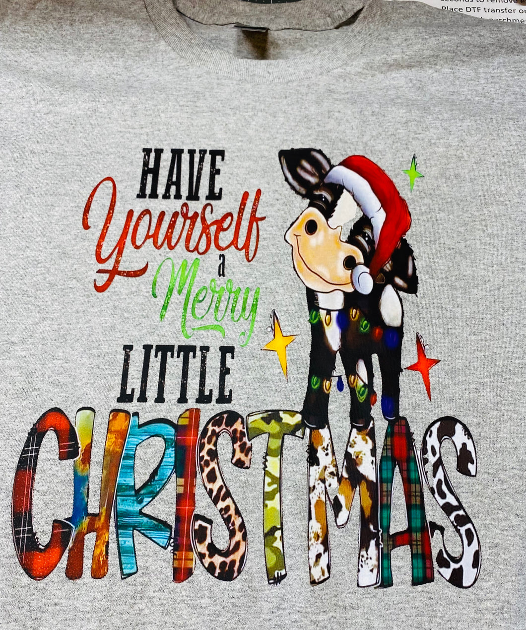 Have Yourself a Merry Little Christmas Cow