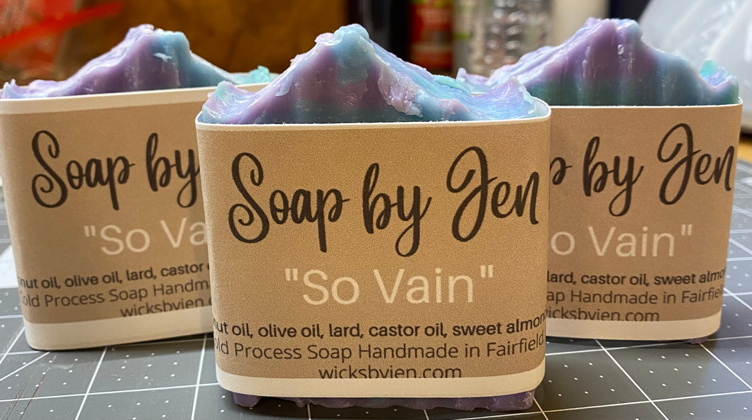 So Vain Bath Bar Soap