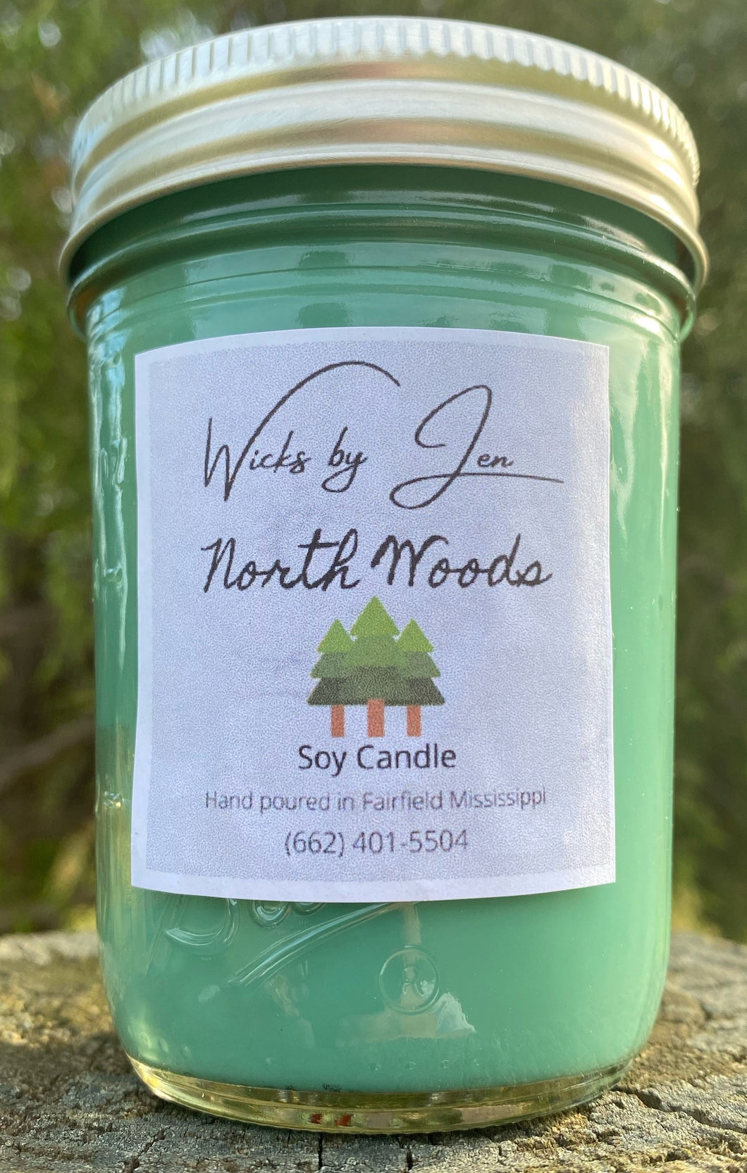 North Woods 8 oz. Soy Candle