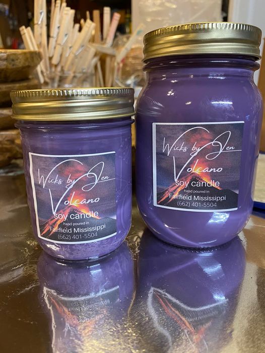 Volcano Soy Candle